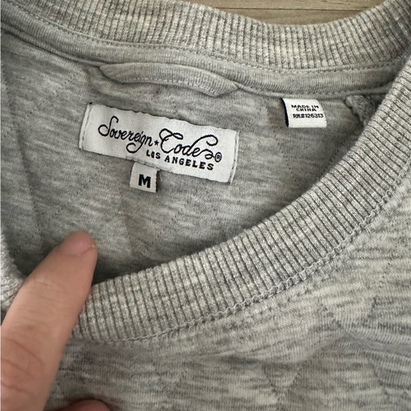 SOVEREIGN CODE PADDED SWEATER SZ M - Picture 2 of 2